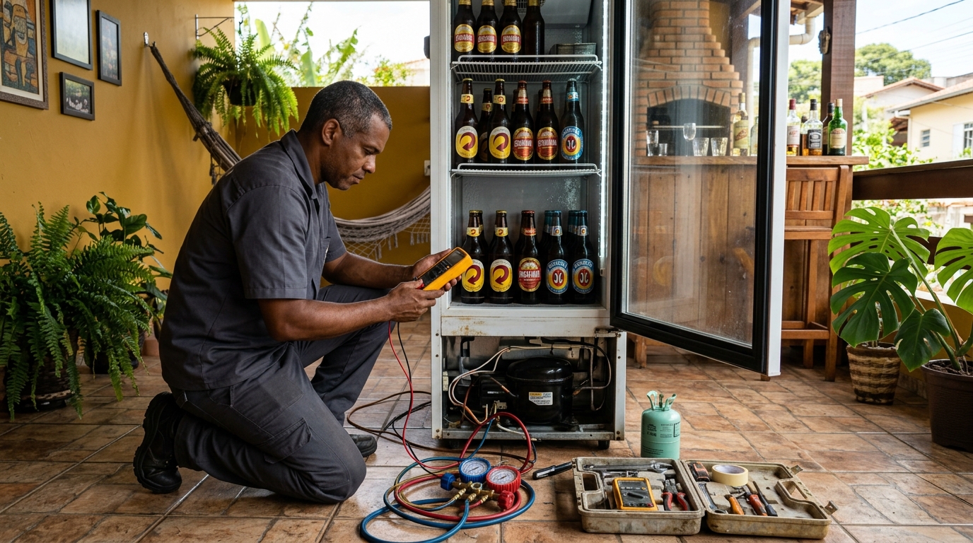 Conserto de Cervejeira em Maringá-PR
